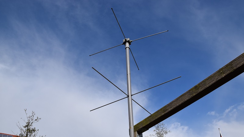 Erfolgreich Wetterfax aufzeichnen mit der Turnstyle-Antenne für 137 MHz.