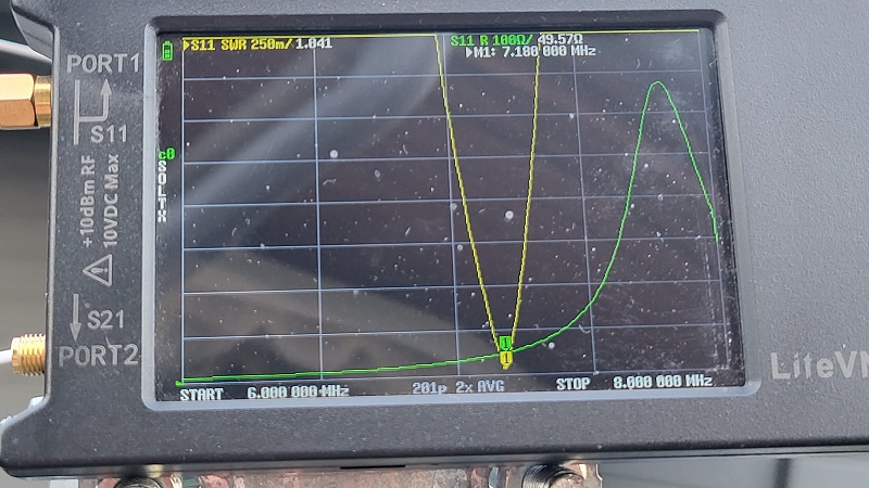 Portabel Vector Network Analyzer für den Abgleich